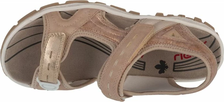 Sandali, rožnati, Rieker - ženski