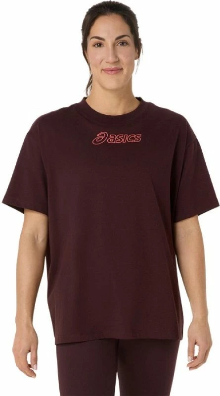 Majica za ženske Asics, rdeča