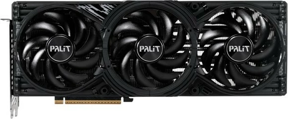 Grafična kartica Palit GeForce RTX 5070 Ti GAMING PRO-S, 16 GB GDDR7, 256-bit, 3 ventilatorji, črna