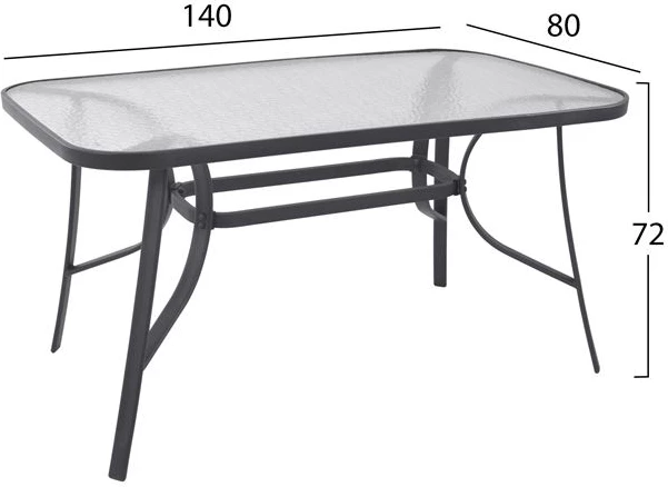 Komplet jedilne mize 5 kosov s 4 stoli in mizo FH5200.01
