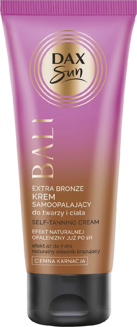 Krema za samoporjavitev za ženske Dax Sun Bali Extra Bronze, 75 ml