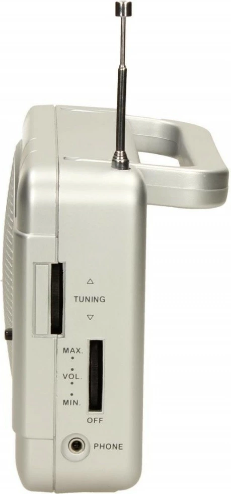 Prenosni radio Eltra TOLA, mono, FM/LW, srebrn