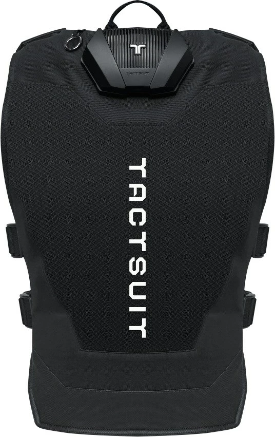 Haptični jopič TactSuit Pro bHaptics za PlayStation 5, črn