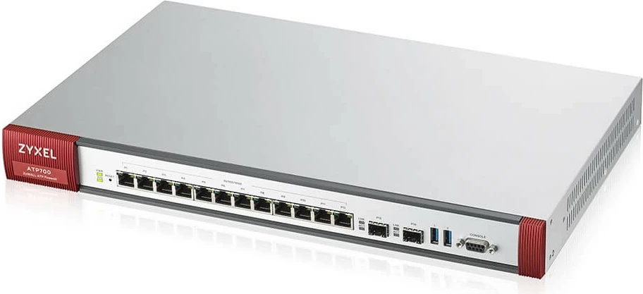 Napredni požarni zid Zyxel ATP700, 6 Gbit/s, 150 uporabnikov, 1U