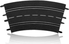 Set zavojev za dirkalne proge Carrera 20573, črn