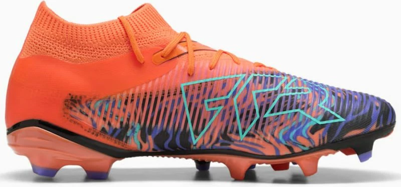 Fuzionalne nogometne superge, Puma Future 8 Match Creativity FG/AG, moške, oranžne