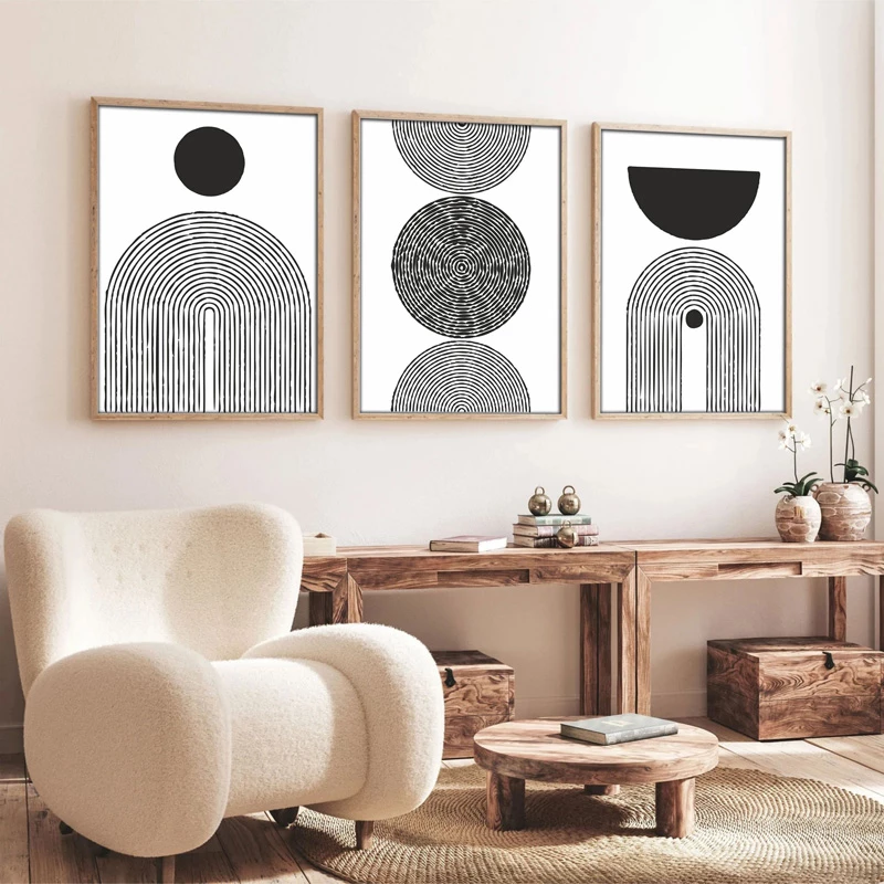 Platno za slikanje, triptih, digitalni tisk Serchie, 30x3x40 cm