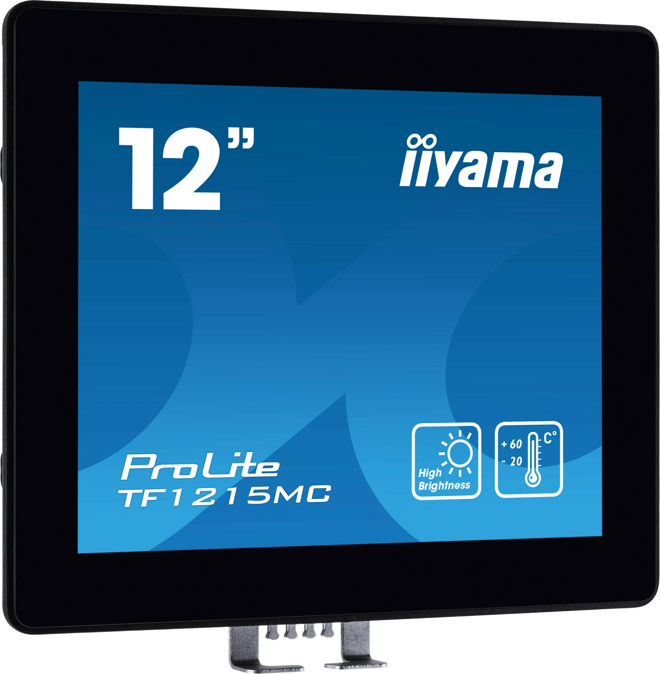 Zaslon 12,1" iiyama TF1215MC-B1, 25 ms, črn