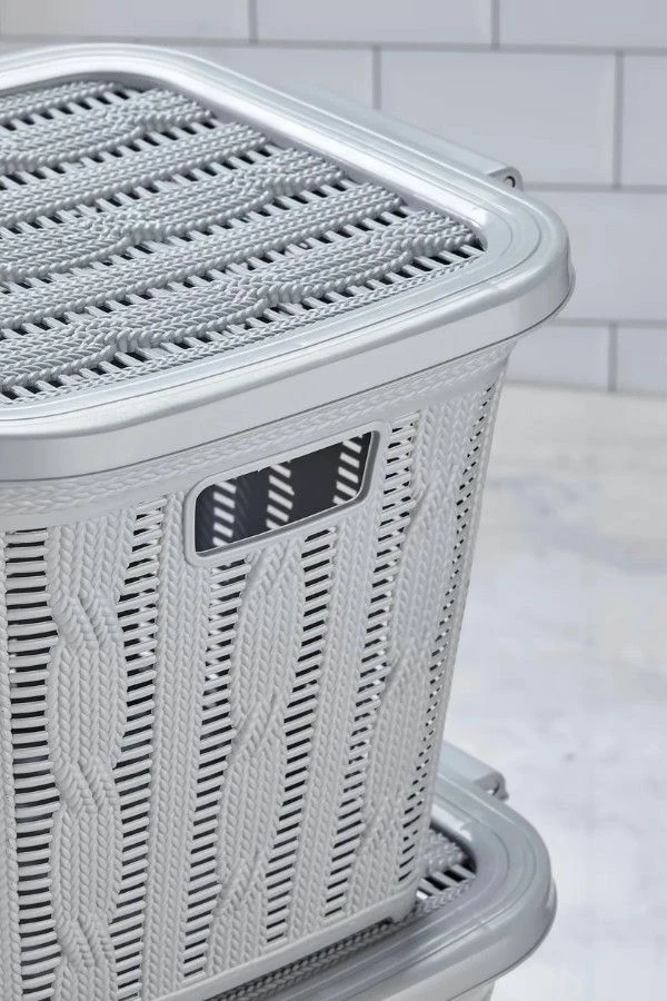 Set za perilo, siva, Mijölnir PZR-070 (2 kosa)