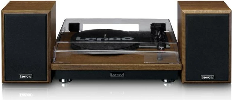 Gramofon Lenco LS-100WD, Bluetooth, 2 zvočnika, les