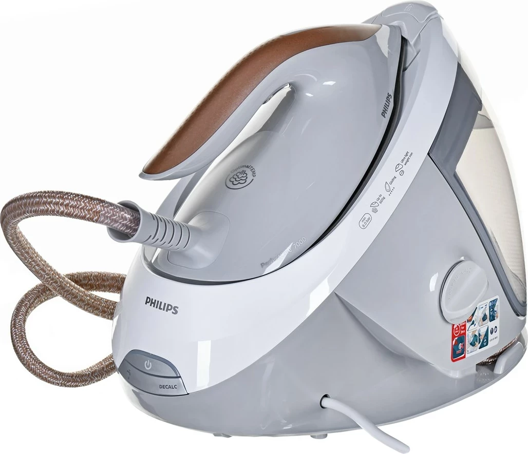 Parna likalna postaja Philips 7000 series PSG7040/10, 2100 W, 1,8 L, bela/ zlata