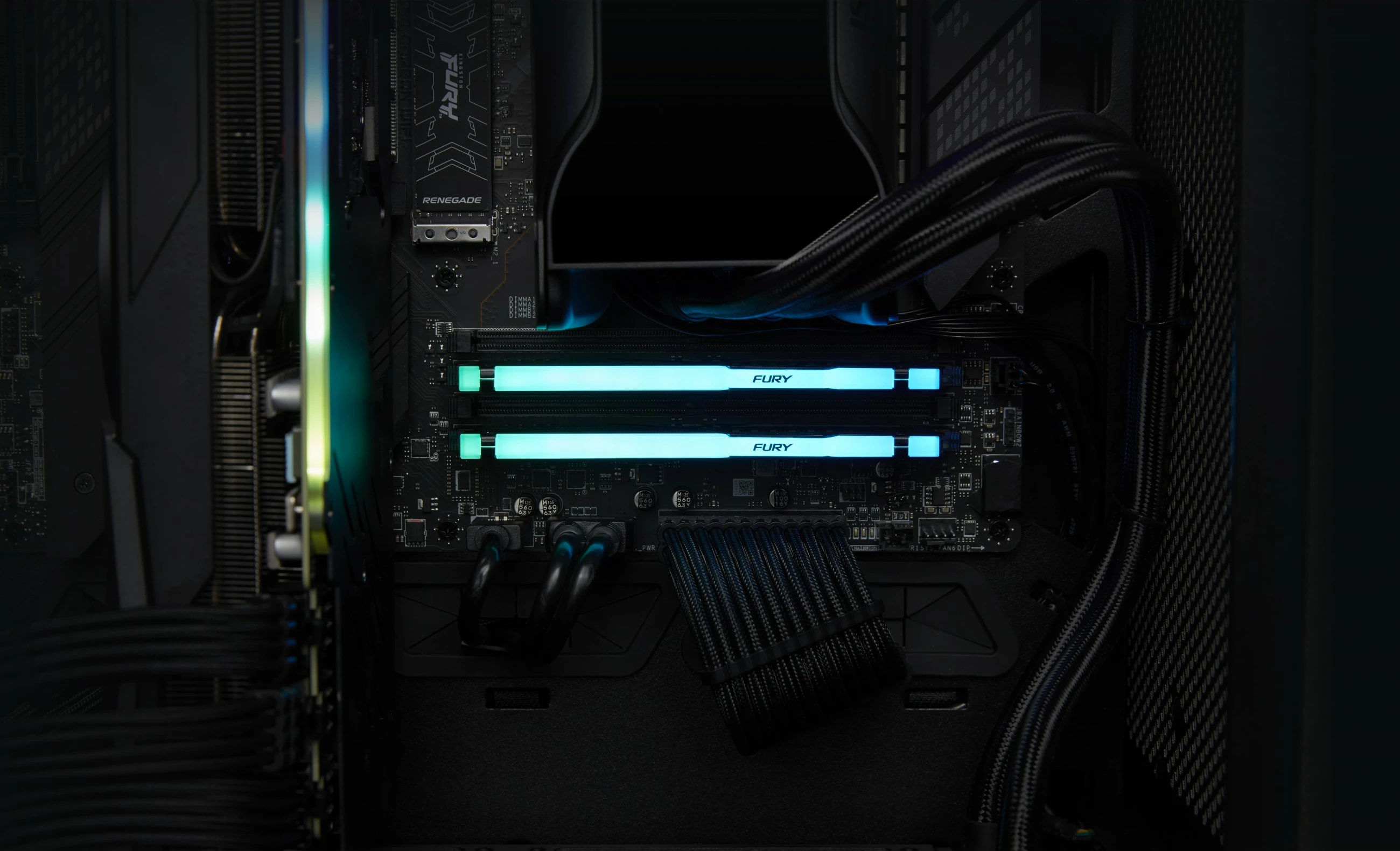 RAM pomnilnik FURY Beast RGB EXPO 8GB DDR5 6000MT/s Kingston