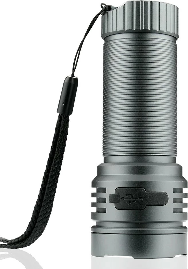 Močna ročna svetilka everActive FL-3300R, LED, 3300 lumenov, IPX4, črna