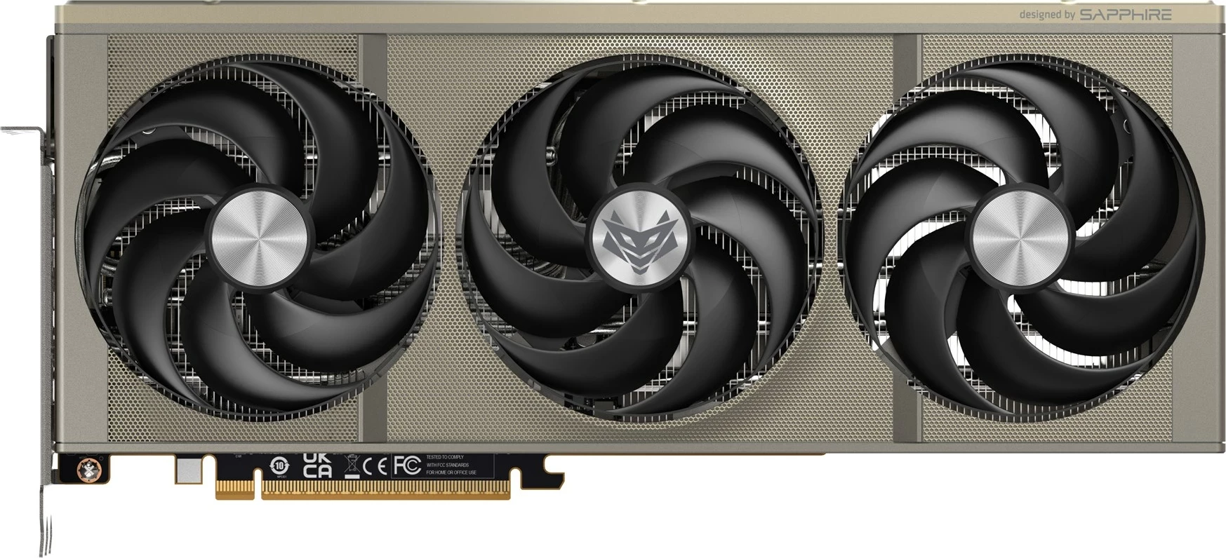 Grafična kartica NITRO+ Radeon RX 9070, 16 GB GDDR6, Sapphire, siva
