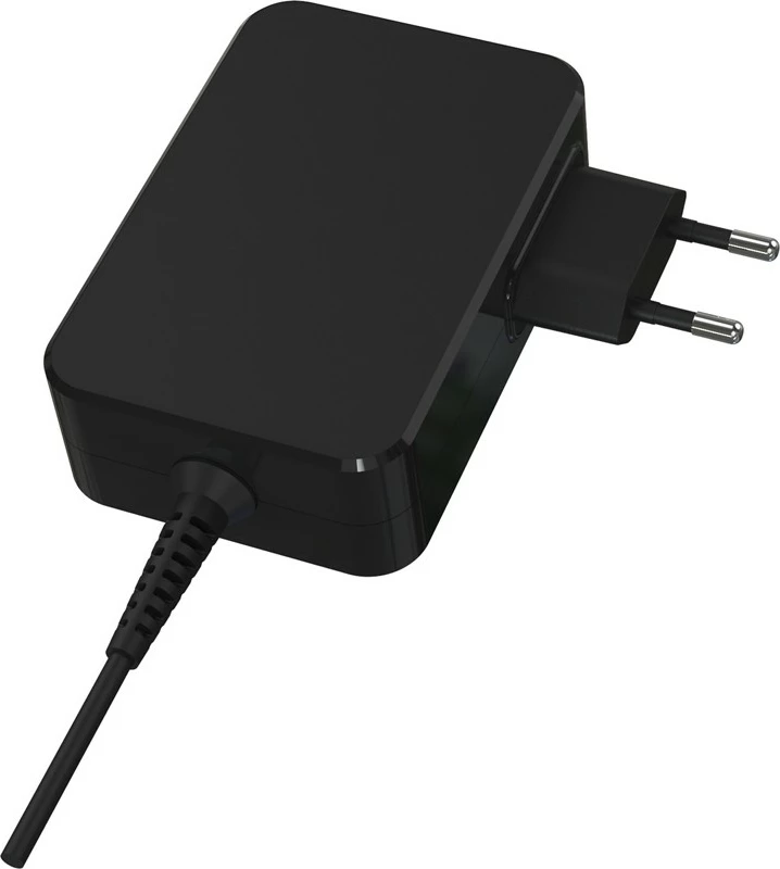 Univerzalni polnilnik 90W (USB-C) LC-Power LC-NB-GAN-90-C, črn