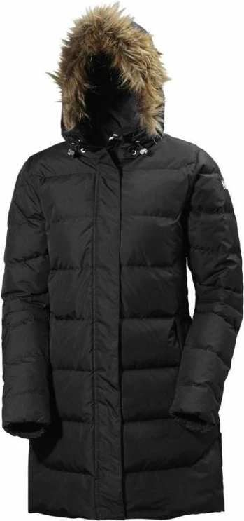 Topla parka za ženske Helly Hansen, črna