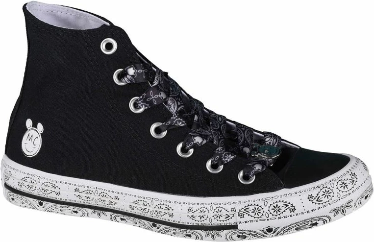 Visoke atletske copate Converse X Miley Cyrus Chuck Taylor All Star, črne