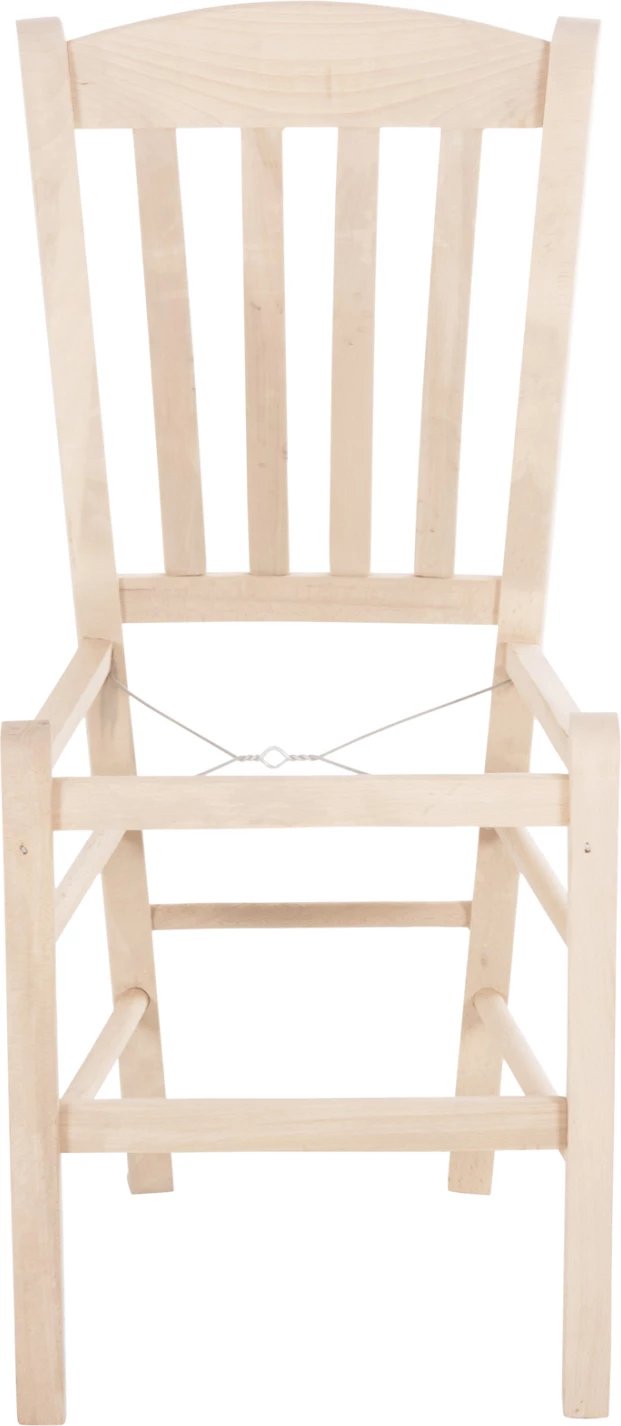 Stol MONTE FH5588.02 iz bukovega lesa impregniran-nepobarvan 40x41x87Hcm. Samo okvir