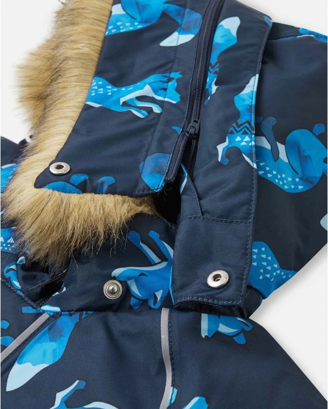 Kombinezon za otroke Reima, modre barve