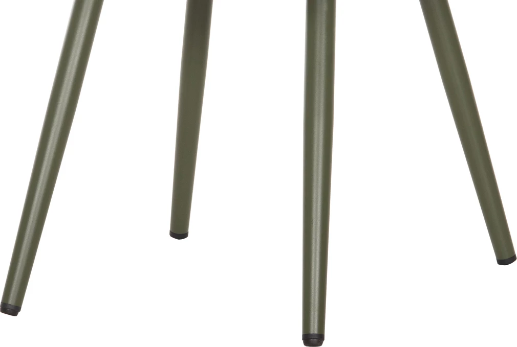 Aluminijasti naslanjač CAMDEN FH6141.09 z blazino z vzorcem - temno olivna 56x60x72-87Hcm