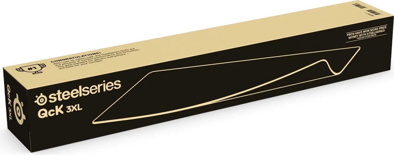 Podloga za miško SteelSeries QcK, XXXL, črna