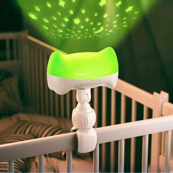 Projektor v obliki sove Benbat Hooty Owl PS188, za otroke, bel