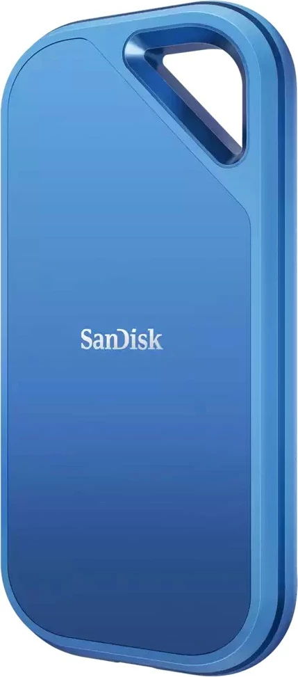 Zunanji SSD 1TB, Sandisk Creator Pro, USB 3.2 Gen 2x2, NVMe, modra