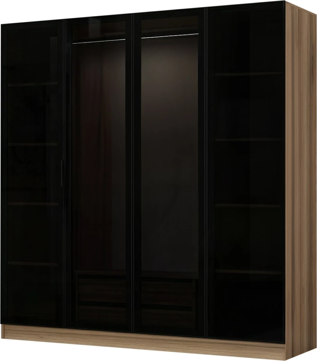 Omara za garderobo Skye Decor, dimno siva, 7648