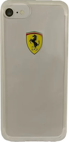 Ovitek za telefon Ferrari FEHCRFP7TR1 za iPhone 7/8/SE 2020/SE 2022, prosojen