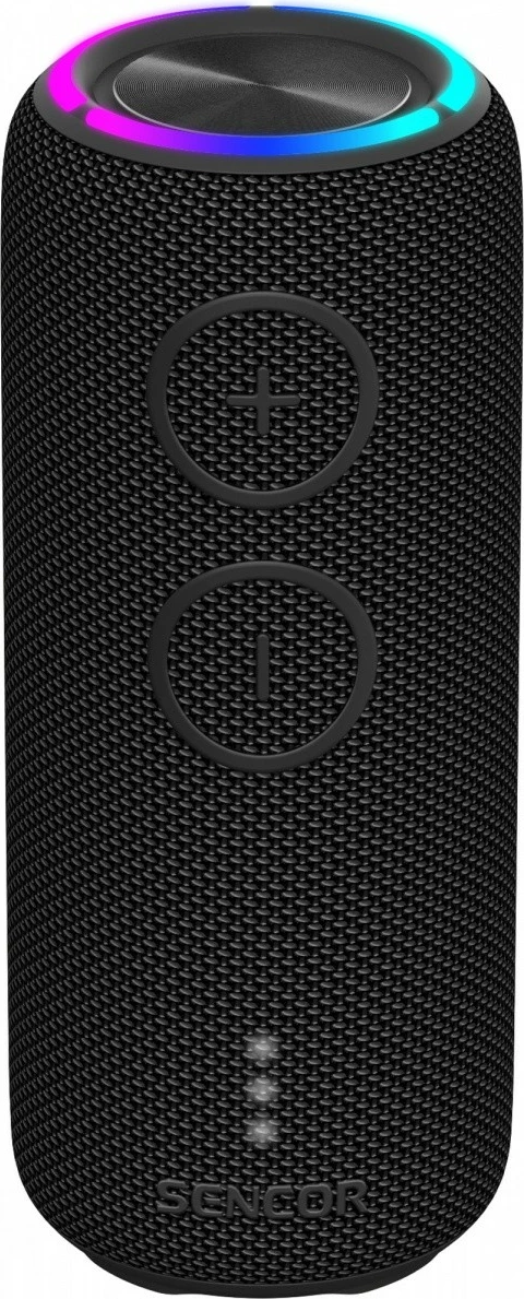 Zvočnik Bluetooth Sencor SIRIUS 2, 20 W, LED, TWS, črn