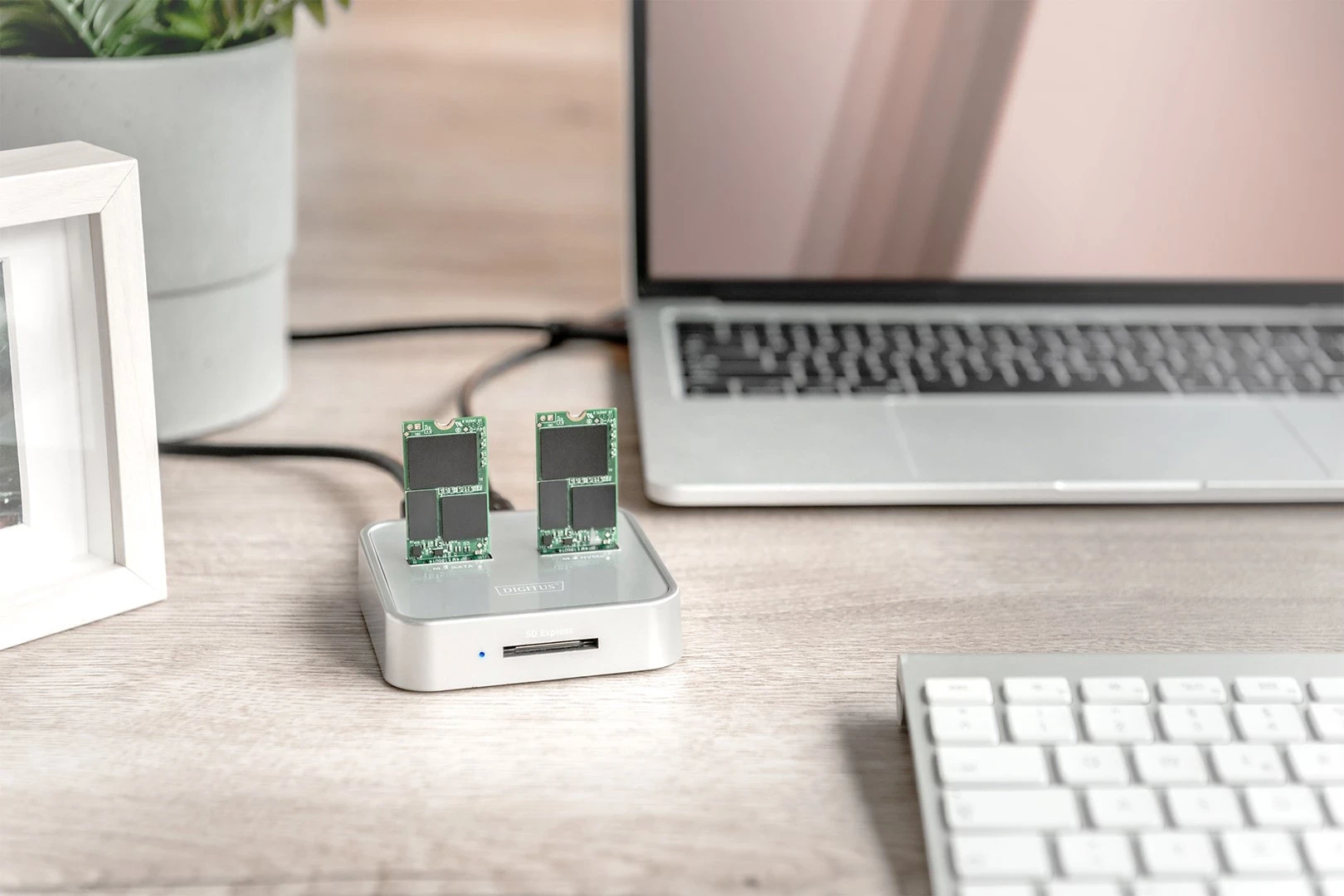Postaja za SSD M.2 (NVMe + SATA) Digitus, USB-C™