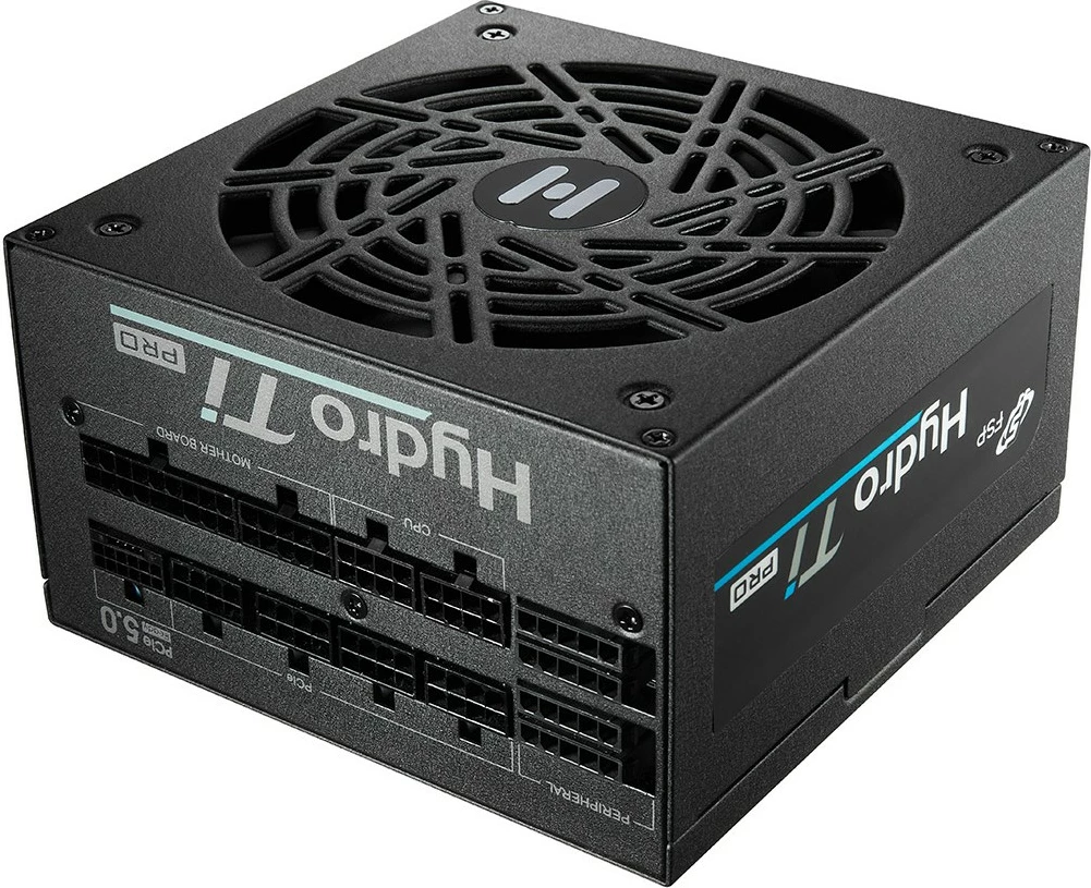 Napajalnik 1000 W FSP Hydro TI PRO, 80+ TITANIUM, ATX 3.0, Gen 5.1, črn