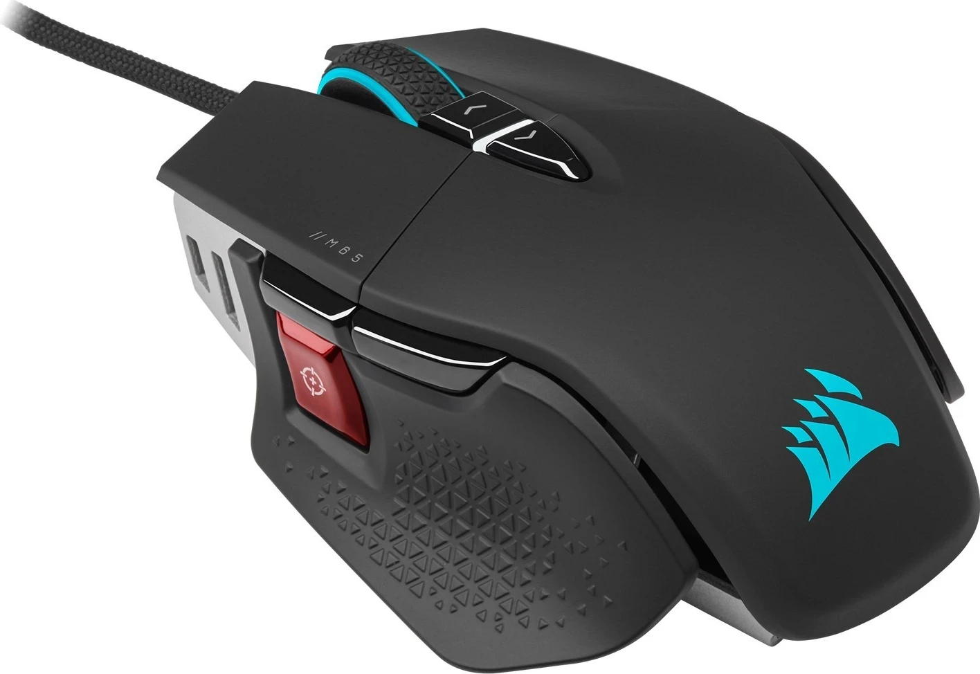 Maus visoke zmogljivosti Corsair M65 RGB Ultra, črn