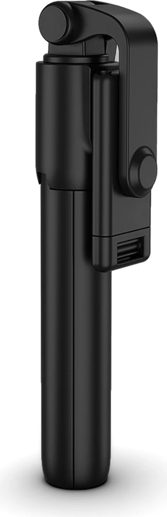 Selfie palica s trikotnikom Hurtel WRY1S, za telefon, 67 cm, črna