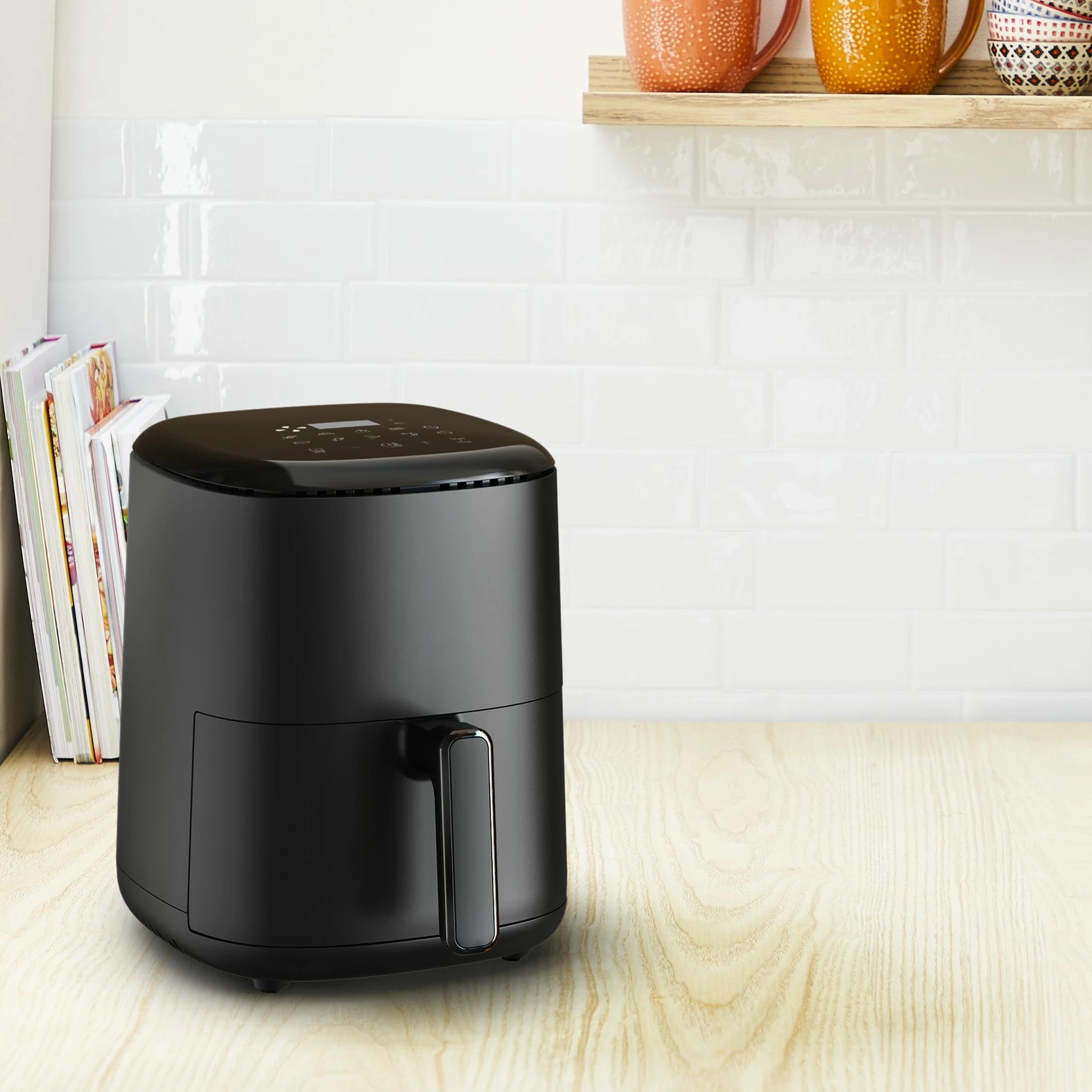 Friteza na vroči zrak Tefal Easy Fry EY145810, 3 L, črna