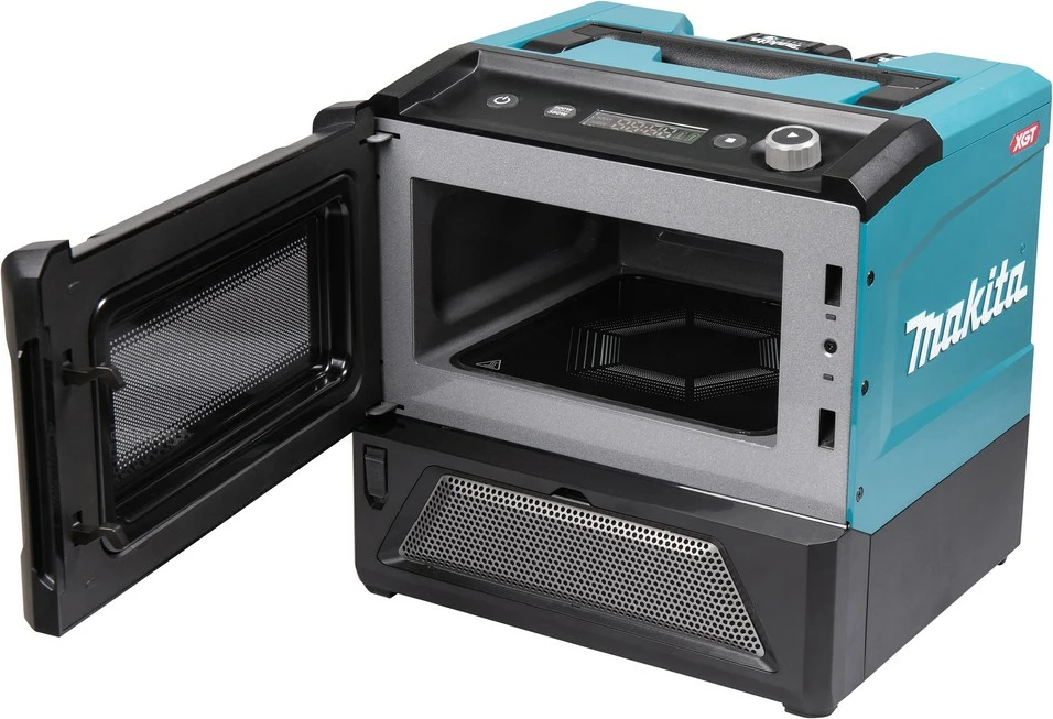 Prenosna mikrovalovna pečica, 40 V, črno-zelena Makita MW001GZ