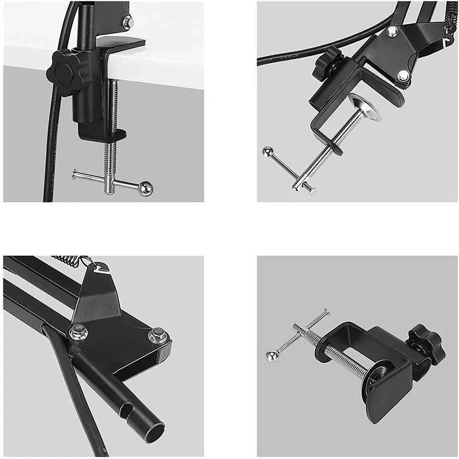 Mikrofon za studio in pretakanje Media tech MT397S, črn