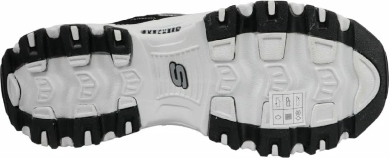 Superge, ženske, črne Skechers D'Lites Biggest Fan W 11930-BKW