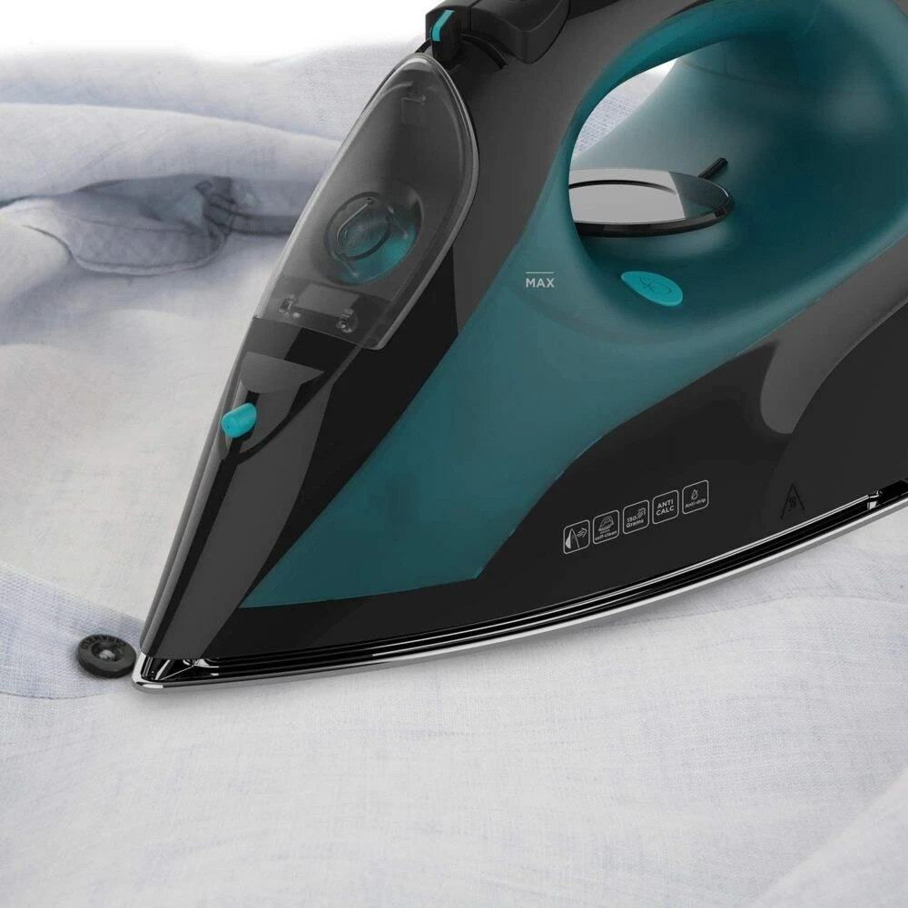 Parni likalnik Black+Decker BXIR2403E, 2400 W, zelen