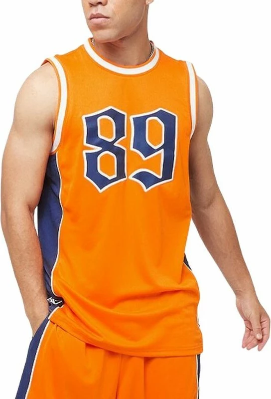 Majica za moške OG Block Basketball Tank Karl Kani, oranžna