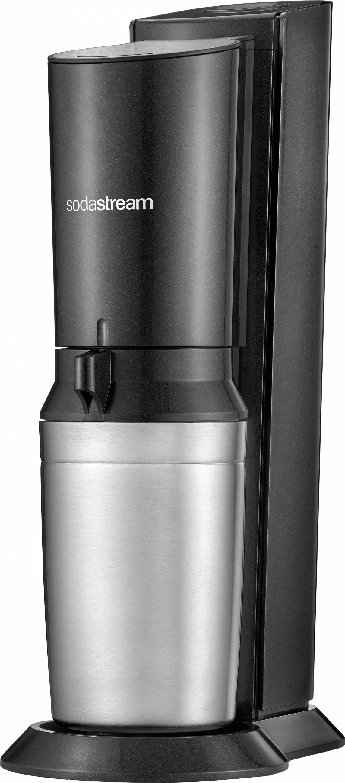 Sistem za karbonizacijo SodaStream Crystal 3.0, kovina, nerjaveče jeklo, črn, 0,615 L