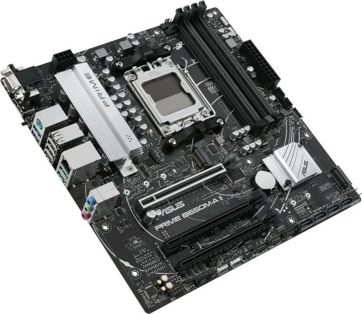 Matična plošča ASUS PRIME B650M-A II-CSM, Socket AM5, DDR5, micro ATX, črna