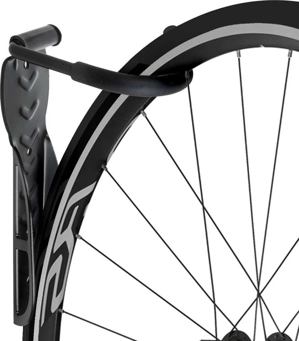 Stenski nosilec za kolo Maclean MC-432, jeklo, črn