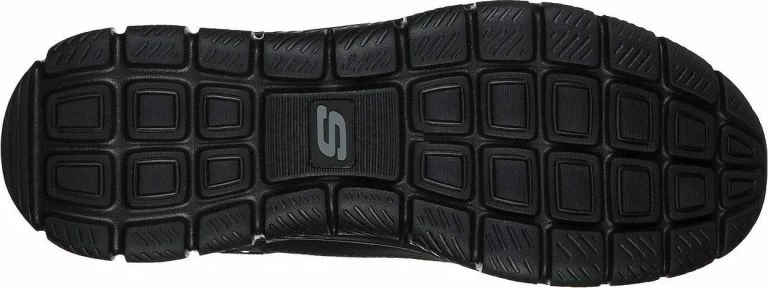 Športne tekaške superge Skechers za moške, črne