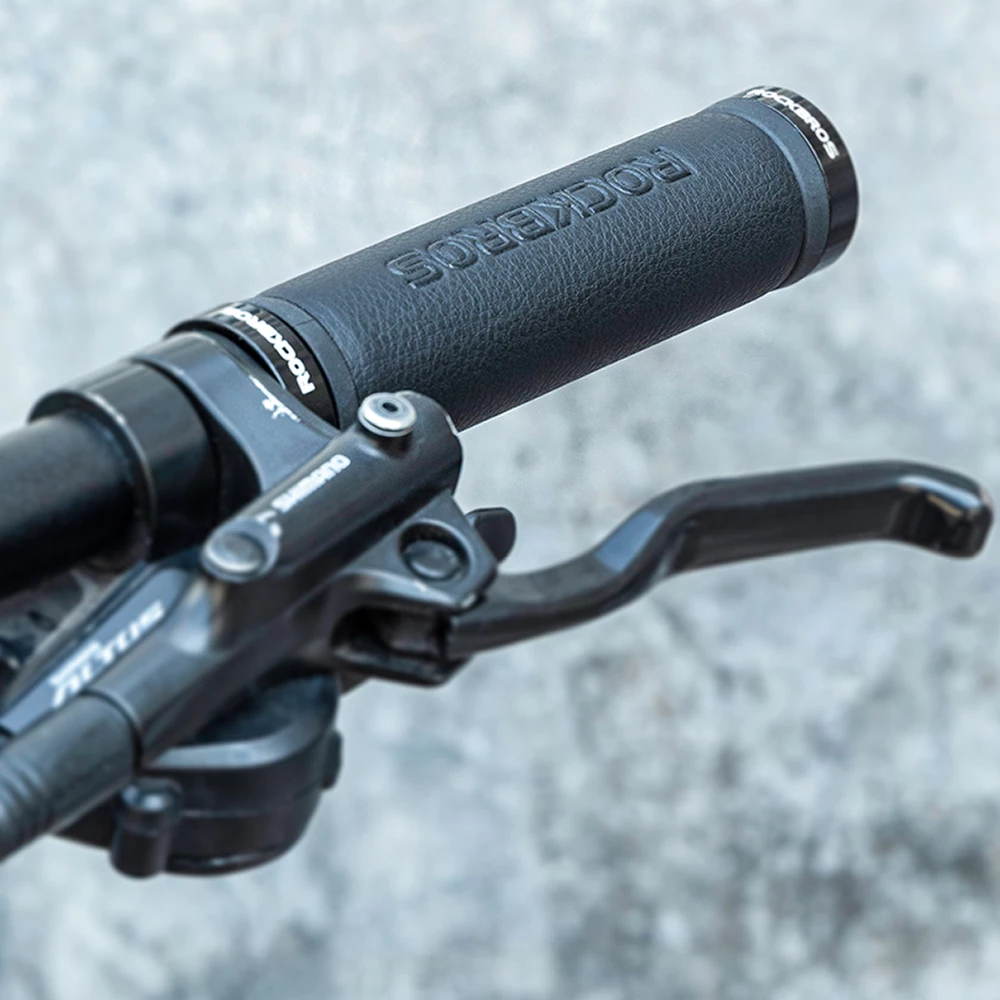 Ročaji krmila iz mikrovlaken, Rockbros 40210003001, črni