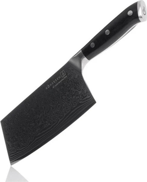 Kuhinjski satar Elegance KOHERSEN, 16,5 cm, ebenovina, damask jeklo