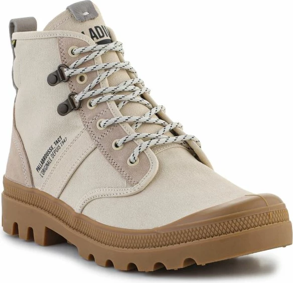 Visoke čevlje Palladium Pallabrousse Tact 77961-217, za moške in ženske, bež