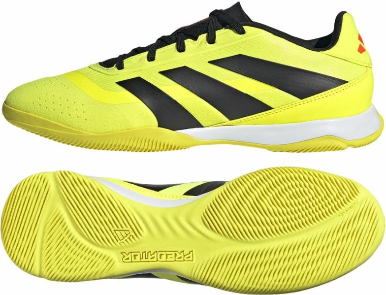 Notranji nogometni čevlji adidas Predator League, moški, rumeni