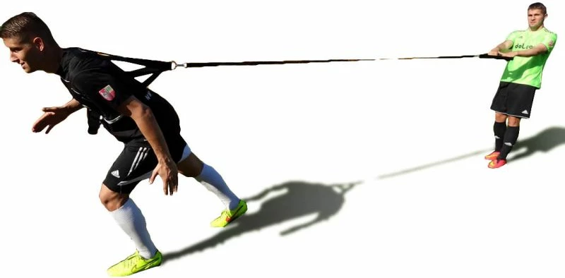 Trak za trening Yakimasport, črn
