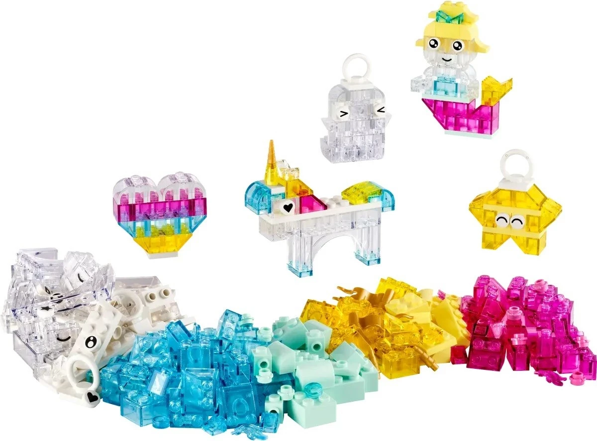 Čarobna prosojna škatla LEGO Classic 11040